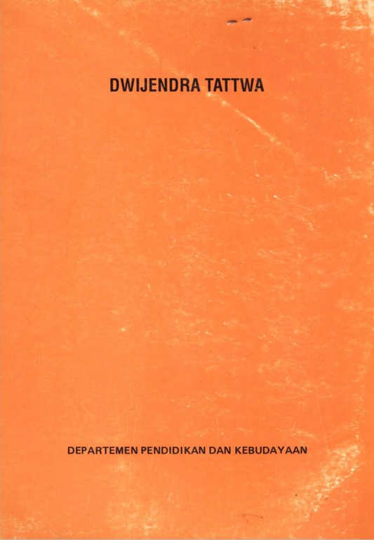 Dwijendra Tattwa